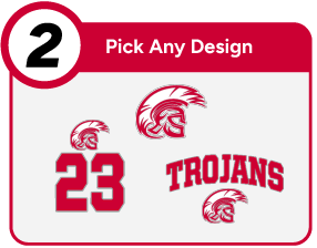 TUNSTALL SENIOR HIGH SCHOOL TROJANS Customize It Banner - Step 2 Banner