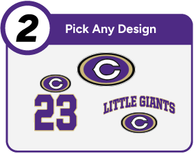 CANTON HIGH SCHOOL LITTLE GIANTS Customize It Banner - Step 2 Banner