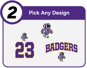 BERKSHIRE HIGH SCHOOL BADGERS Customize It Banner - Step 2 Banner