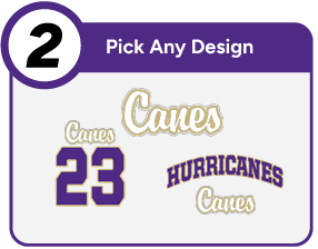 CARTERSVILLE HIGH SCHOOL HURRICANES Customize It Banner - Step 2 Banner