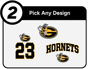 GREENVILLE HIGH SCHOOL HORNETS Customize It Banner - Step 2 Banner