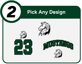 HARRY S TRUMAN HIGH SCHOOL MUSTANGS Customize It Banner - Step 2 Banner