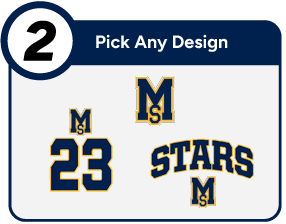Mary Star of the Sea High School Stars Customize It Banner - Step 2 Banner