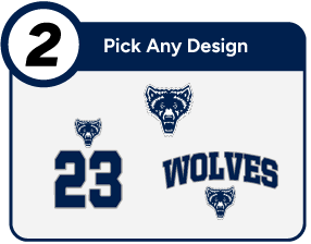 EAGLE RIVER Wolves Customize It Banner - Step 2 Banner