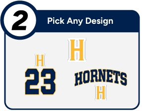 HENLEY HIGH SCHOOL HORNETS Customize It Banner - Step 2 Banner