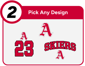 ASPEN HIGH SCHOOL SKIERS Customize It Banner - Step 2 Banner