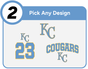 KOLBE-CATHEDRAL HIGH SCHOOL COUGARS Customize It Banner - Step 2 Banner