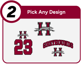 HEALDSBURG SENIOR HIGH SCHOOL GREYHOUNDS Customize It Banner - Step 2 Banner
