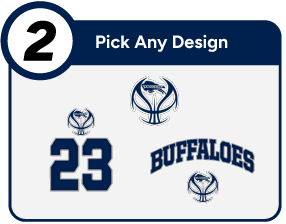TEMPE HIGH SCHOOL BUFFALOES Customize It Banner - Step 2 Banner