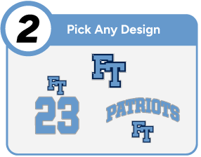 TOWNSHIP HIGH SCHOOL PATRIOTS Customize It Banner - Step 2 Banner