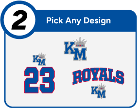 KENT-MERIDIAN HIGH SCHOOL ROYALS Customize It Banner - Step 2 Banner