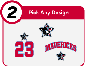 SOUTHSIDE SENIOR HIGH SCHOOL MAVERICKS Customize It Banner - Step 2 Banner