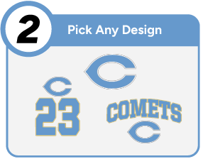 CHANUTE HIGH SCHOOL COMETS Customize It Banner - Step 2 Banner