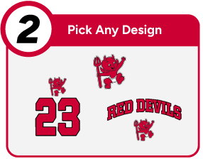 LOWELL HIGH SCHOOL RED DEVILS Customize It Banner - Step 2 Banner