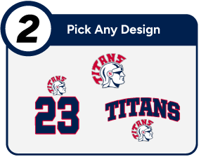 NORRIS HIGH SCHOOL TITANS Customize It Banner - Step 2 Banner