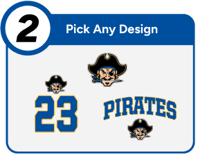 GENOA HUGO HIGH SCHOOL PIRATES Customize It Banner - Step 2 Banner