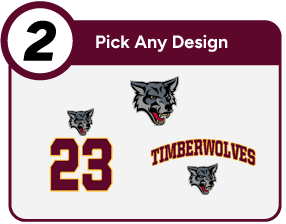 IDEA PUBLIC CHARTER SCHOOL Timberwolves Customize It Banner - Step 2 Banner