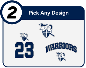 HERITAGE CHRISTIAN ACADEMY Warriors Customize It Banner - Step 2 Banner
