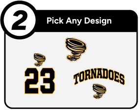 FAIRMONT HIGH SCHOOL TORNADOES Customize It Banner - Step 2 Banner