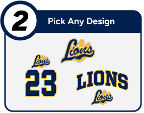GLOUCESTER CITY HIGH SCHOOL LIONS Customize It Banner - Step 2 Banner