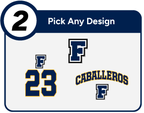 FLOWING WELLS HIGH SCHOOL CABALLEROS Customize It Banner - Step 2 Banner