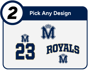 Mission Prep Royals Customize It Banner - Step 2 Banner