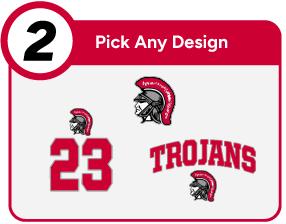 CENTERBURG HIGH SCHOOL TROJANS Customize It Banner - Step 2 Banner