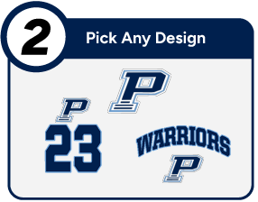 PUEBLO HIGH SCHOOL WARRIORS Customize It Banner - Step 2 Banner