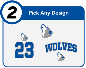 SAINT FRANCIS CATHOLIC ACADEMY  Wolves  Customize It Banner - Step 2 Banner