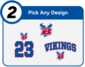 BIGFORK HIGH SCHOOL VIKINGS Customize It Banner - Step 2 Banner