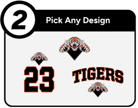HACKETTSTOWN HIGH SCHOOL TIGERS Customize It Banner - Step 2 Banner