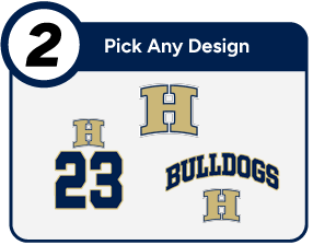 HAZARD HIGH SCHOOL BULLDOGS Customize It Banner - Step 2 Banner