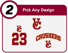 VINTAGE HIGH SCHOOL CRUSHERS Customize It Banner - Step 2 Banner