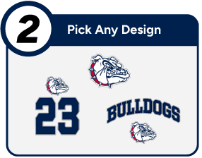 TERRY SANFORD HIGH SCHOOL BULLDOGS Customize It Banner - Step 2 Banner
