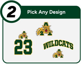 AGUILAR PUBLIC HIGH SCHOOL WILDCATS Customize It Banner - Step 2 Banner