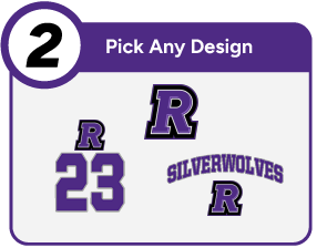 RIVERTON HIGH SCHOOL SILVERWOLVES Customize It Banner - Step 2 Banner