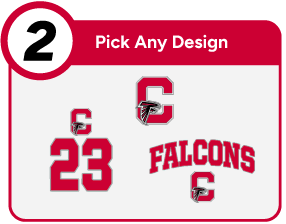 CENTAURI HIGH SCHOOL FALCONS Customize It Banner - Step 2 Banner