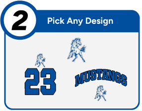 Cairo-Durham Mustangs Customize It Banner - Step 2 Banner
