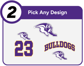 BELL HIGH SCHOOL BULLDOGS Customize It Banner - Step 2 Banner