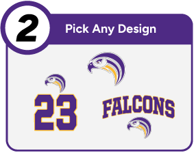 AIKEN HIGH SCHOOL FALCONS Customize It Banner - Step 2 Banner