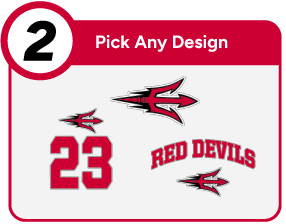 ELKMONT HIGH SCHOOL RED DEVILS Customize It Banner - Step 2 Banner