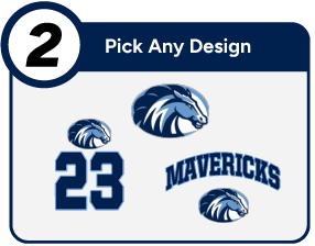 MEADOWDALE HIGH SCHOOL MAVERICKS Customize It Banner - Step 2 Banner