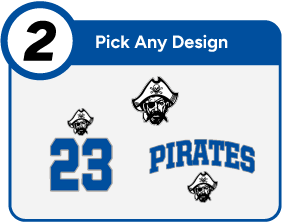 GREENSBURG HIGH SCHOOL PIRATES Customize It Banner - Step 2 Banner