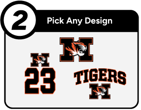 HOPKINSVILLE HIGH SCHOOL TIGERS Customize It Banner - Step 2 Banner