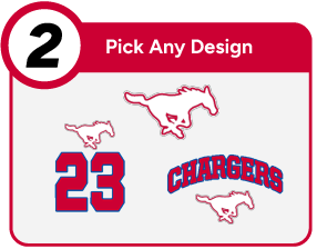 NORTH DECATUR HIGH SCHOOL CHARGERS Customize It Banner - Step 2 Banner