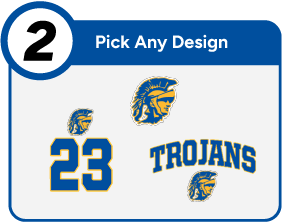 GARNER HIGH SCHOOL TROJANS Customize It Banner - Step 2 Banner