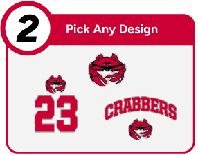 HAMPTON HIGH SCHOOL CRABBERS Customize It Banner - Step 2 Banner