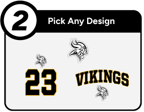 NORTH HIGH SCHOOL VIKINGS Customize It Banner - Step 2 Banner