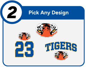 NEWBERG HIGH SCHOOL TIGERS Customize It Banner - Step 2 Banner