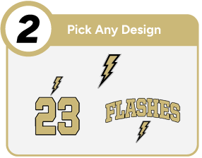 JOHNSONVILLE HIGH SCHOOL FLASHES Customize It Banner - Step 2 Banner